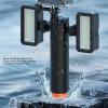 Action Camera Floating Hand Grip, Double Cold Shoe Port Anti Slip Action Camera Floating Handle for Diving view 2