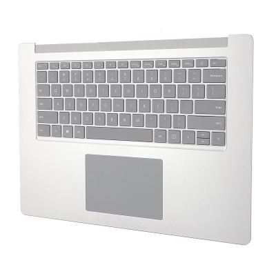 EBTOOLS OEM Quality Replacement Palmrest Touchpad Keyboard, Layout Keyboard, Revive Device Performance for Laptop 3/4/5 1873 15 Inch (Silver)
