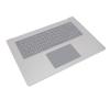 EBTOOLS OEM Quality Replacement Palmrest Touchpad Keyboard, Layout Keyboard, Revive Device Performance for Laptop 3/4/5 1873 15 Inch (Silver) view 2