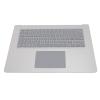 EBTOOLS OEM Quality Replacement Palmrest Touchpad Keyboard, Layout Keyboard, Revive Device Performance for Laptop 3/4/5 1873 15 Inch (Silver) view 3