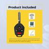 KEYS4LESS Replacement Keyless Remote Head Key Fob Compatible with Tribeca 2010 FCC CWTWBU766 Part Number 57497AG48A Pack of 2 view 3