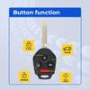 KEYS4LESS Replacement Keyless Remote Head Key Fob for Subaru Impreza 2016 FCC CWTWBU766 Part Number 57497-FJ031 57497FJ031 view 2