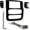 Car Stereo Kit for 2002-2005 Dodge Ram 1500/2500/3500, Double Din, Wire Harness, Antenna Adapter for Non Factory Amplified System view 1