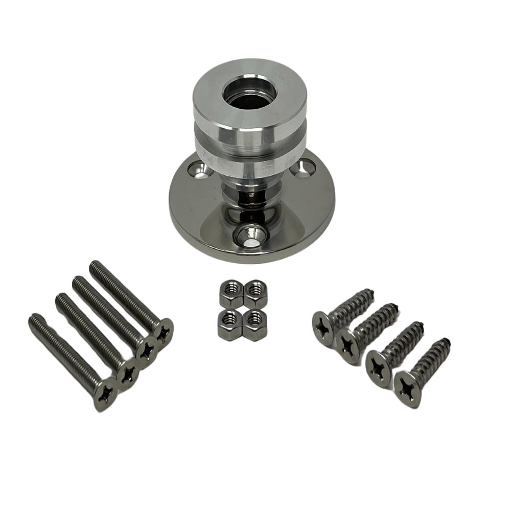 Marine-Grade Fixed Mount for Starlink Mini Antenna - Flat Dish Base Perfect for Boats, Yachts, Sailboats, and Trawlers (LM-SMINI-FX)