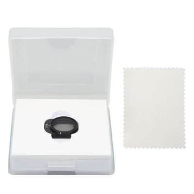 Drone CPL Filter, Adjustable Multi Coated Optical Glass Lens, Eliminates Reflections, Enhances Color Saturation, for Mini 3 Pro Drone, Includes Protective Cloth and Storage Box