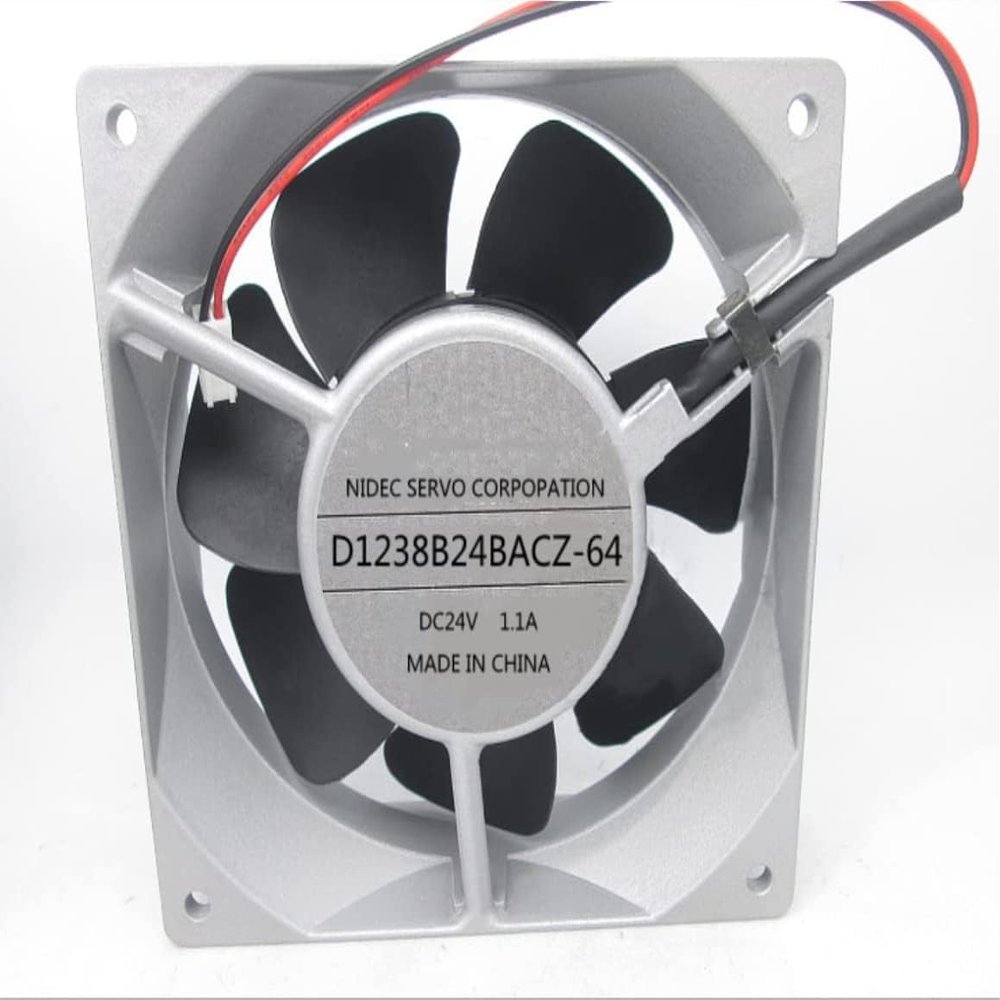 1 PCS D1238B24BACZ-64 DC24V 1.1A 12012038mm 2-Wire Cooling Fan