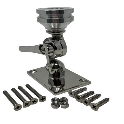 Marine-Grade Heavy-Duty Adjustable Fixed Mount for Starlink Mini Antenna - Flat Dish Base Perfect for Boats, Yachts, Sailboats, and Trawlers (LM-SMINI-HDBRK)