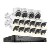ANNKE 1080P Security Camera System, 32CH 3K Lite 5-in-1 DVR, 4X 2MP Outdoor Wired Turret Cameras & 12x 2MP Bullet Cams with Smart Color Night Vision, Built-in Mic, AI Motion Detection, NO Hard Drive view 1