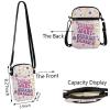TSOTMO Emotions Of Lizzie Gift Cartoon Lizzie Merchandise This Is What Dreams Are Made Of Crossbody Bag Gift for Lizzie Fans (Dreams Cr) view 4