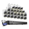 ANNKE 1080P Security Camera System, 32CH 3K Lite 5-in-1 DVR, 16x 2MP Outdoor Wired Turret Cameras & 8X 2MP Bullet Cams with Smart Color Night Vision, Built-in Mic, AI Motion Detection, 4TB Hard Drive view 1