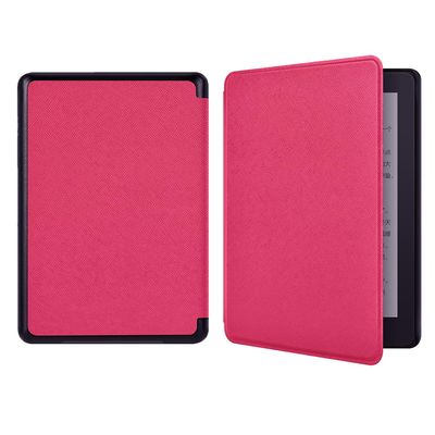 The Case for New Amazon 6" Kindle 2024/2022 11th, Cover for The Lightest and Most Compact Kindle. Simple Pattern, Waterproof Pu Leather Protective Case, with Automatic Sleep/Wake Function (7)