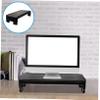 FELTECHELECTR Elevated Computer Monitor Rack Laptop and Monitor Stand Desk Laptop Stand Heightening Holder Black view 3