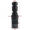 JOEBO Microscope Kit 200X 500X Adjustable Zoom Lens, 0.35X/0.5X/1X/2X Industrial Camera Microscope Lens Adapters(Blue) view 2