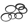 10pcs 39-40.5 43-62 43-67 43.5-46 43.5-49 46-62 46-67 46-72 46-77 48-49mm Metal Step Up Rings Lens Adapter Filter Set(10pcs 46-72mm) view 1