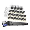 ANNKE 1080P Security Camera System, 32CH 3K Lite 5-in-1 DVR, 4X 2MP Outdoor Wired Turret Cameras & 20x 2MP Bullet Cams with Smart Color Night Vision, Built-in Mic, AI Motion Detection, 3TB Hard Drive view 1