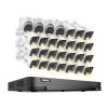 ANNKE 1080P Security Camera System, 32CH 3K Lite 5-in-1 DVR, 4X 2MP Outdoor Wired Turret Cameras & 24x 2MP Bullet Cams with Smart Color Night Vision, Built-in Mic, AI Motion Detection, NO Hard Drive view 1