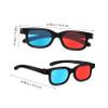 Hemobllo 10pcs Red- Glasses for Movies and Games Compatible with Computer Monitors Tvs and Projectors Lightweight Comfortable Viewing for All view 2