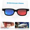 Hemobllo 10pcs Red- Glasses for Movies and Games Compatible with Computer Monitors Tvs and Projectors Lightweight Comfortable Viewing for All view 4