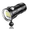 Sursnong Noctilume N15 6000 Lumens Dive Light - Professional Underwater Video Light with 90 CRI, 6500K White Light, for Scuba Diving/Underwater Photography/Videography (IP68 Waterproof, 80m Depth) view 1