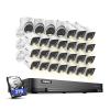 ANNKE 1080P Security Camera System, 32CH 3K Lite 5-in-1 DVR, 4X 2MP Outdoor Wired Turret Cameras & 24x 2MP Bullet Cams with Smart Color Night Vision, Built-in Mic, AI Motion Detection, 2TB Hard Drive view 1
