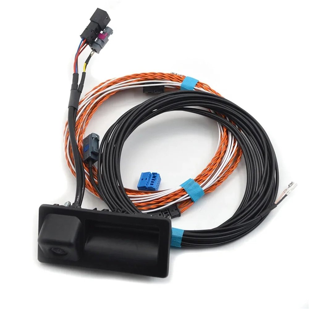 AEKVPL [Replacement] for A3 8V Facelift MIB 2 MIB 1 Unit 5Q0980556B Rear View Camera Trunk Handle with Guidance Line