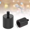 Mic Stand Adapter, Tripod Adapter Aluminum Alloy with Small Size Mic Adapter for Camera view 3