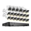 ANNKE 1080P Security Camera System, 32CH 3K Lite 5-in-1 DVR, 4X 2MP Outdoor Wired Turret Cameras & 16x 2MP Bullet Cams with Smart Color Night Vision, Built-in Mic, AI Motion Detection, NO Hard Drive view 1