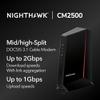 NETGEAR Nighthawk DOCSIS 3.1 Mid/high-Split Cable Modem (CM2500-1AZNAS)  Approved for Todays Faster Speeds - Works with All Cable Providers Incl. Xfinity, Spectrum, Cox - Plans up to 2Gbps view 2