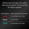 NETGEAR Nighthawk DOCSIS 3.1 Mid/high-Split Cable Modem (CM2500-1AZNAS)  Approved for Todays Faster Speeds - Works with All Cable Providers Incl. Xfinity, Spectrum, Cox - Plans up to 2Gbps view 3