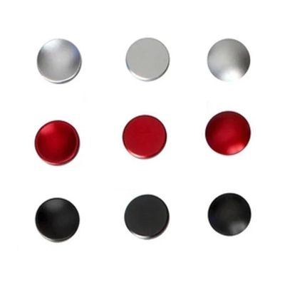 100pcs Shutters Camera Shutter Release Button Black Red Silver Flat Convex Concave