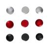 100pcs Shutters Camera Shutter Release Button Black Red Silver Flat Convex Concave view 1