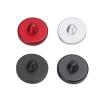 100pcs Shutters Camera Shutter Release Button Black Red Silver Flat Convex Concave view 2
