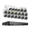 ANNKE 1080P Security Camera System, 32CH 3K Lite 5-in-1 DVR, 16x 2MP Outdoor Wired Turret Cameras & 4X 2MP Bullet Cams with Smart Color Night Vision, Built-in Mic, AI Motion Detection, NO Hard Drive view 1