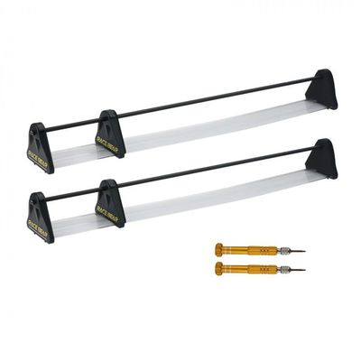 Bezel Free Kit for 35-55" Monitors Curved Screens (1 Pair of Longer Version) - Flat Screen Display Mount