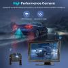 1080P Wireless Backup Camera Digital System Kit, Hodozzy 10.1 Inch HD 4 Quad Split Screen Reversing Monitor with Loop Record, Night Vision/IP68 Waterproof/Rear View Camera RV/Truck/Trailer/Bus/Camper view 3