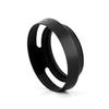 10pcs/lot 40.5 43 46 49 52 55 58 62 67mm Black Vented Curved Metal Camera Lens Hood for M for(46mm) view 4