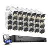 ANNKE 1080P Security Camera System, 32CH 3K Lite 5-in-1 DVR, 20x 2MP Outdoor Wired Turret Cameras & 8X 2MP Bullet Cams with Smart Color Night Vision, Built-in Mic, AI Motion Detection, 4TB Hard Drive view 1