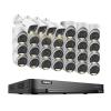ANNKE 1080P Security Camera System, 32CH 3K Lite 5-in-1 DVR, 24x 2MP Outdoor Wired Turret Cameras & 4X 2MP Bullet Cams with Smart Color Night Vision, Built-in Mic, AI Motion Detection, NO Hard Drive view 1