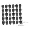 15pairs Silicone Earplugs for Comfortable Replacement Earbuds for Use Noise-isolating Eartips Compatible Stethoscopes view 2