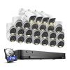 ANNKE 1080P Security Camera System, 32CH 3K Lite 5-in-1 DVR, 20x 2MP Outdoor Wired Turret Cameras & 4X 2MP Bullet Cams with Smart Color Night Vision, Built-in Mic, AI Motion Detection, 4TB Hard Drive view 1