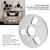 CFTGIW 1 4 10 I Empty Reel Aluminum Alloy 3 Holes Open Reel Sound Tape Empty Reel Opening Machine Part for Blue to Your Tape Recorder or Simply Replace Worn Reel 10 I Empty Reel1 4 10 I view 3