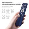 AKSHFETH Silicone Cover Compatible with Hisense Remote Control ERF6A80 ERF6F80H ERF6G80H Protective Remote Cover for Hisense Class U7 U8 U9 Series 4K UHD TV Google Smart TV Remote(Dark Blue) view 2