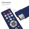 AKSHFETH Silicone Cover Compatible with Hisense Remote Control ERF6A80 ERF6F80H ERF6G80H Protective Remote Cover for Hisense Class U7 U8 U9 Series 4K UHD TV Google Smart TV Remote(Dark Blue) view 3