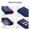 AKSHFETH Silicone Cover Compatible with Hisense Remote Control ERF6A80 ERF6F80H ERF6G80H Protective Remote Cover for Hisense Class U7 U8 U9 Series 4K UHD TV Google Smart TV Remote(Dark Blue) view 4