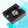 CIYODO Quick Release Plate Camera Accessory Qr Plate Aluminum Screw Quick Release Adapter Replacement view 4