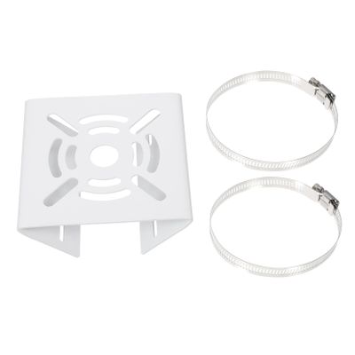 Angoily Street Light Bracket Pole Mounting Bracket Camera Mount for Pole Wire Support Box Indoor Outdoor Mounting