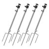 4 Pack Trail Camera Mount, Trail Camera Holder, Adjustable Ground Stand for Wildlife Cameras, Universal Hunting & Trail Cameras Stake view 1