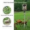 4 Pack Trail Camera Mount, Trail Camera Holder, Adjustable Ground Stand for Wildlife Cameras, Universal Hunting & Trail Cameras Stake view 2