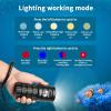 Sursnong Starshine SR 10000 Lumens Dive Light - Professional Underwater Video Light with 95 CRI, 6500K White Light, USB-C Rechargeable, for Diving/Underwater Photography (IP68 Waterproof, 120m Depth) view 3