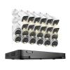 ANNKE 1080P Security Camera System, 32CH 3K Lite 5-in-1 DVR, 12x 2MP Outdoor Wired Turret Cameras & 12x 2MP Bullet Cams with Smart Color Night Vision, Built-in Mic, AI Motion Detection, NO Hard Drive view 1
